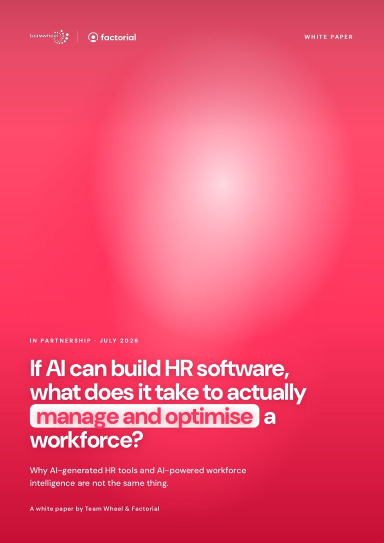 Cover of If AI can build HR software, what does it take to actually manage and optimise a workforce?