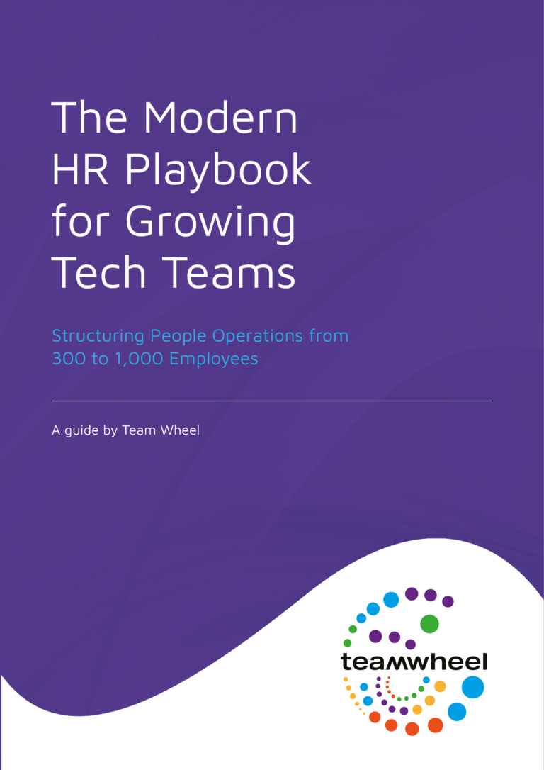 Cover of The Modern HR Playbook for Growing Tech Teams